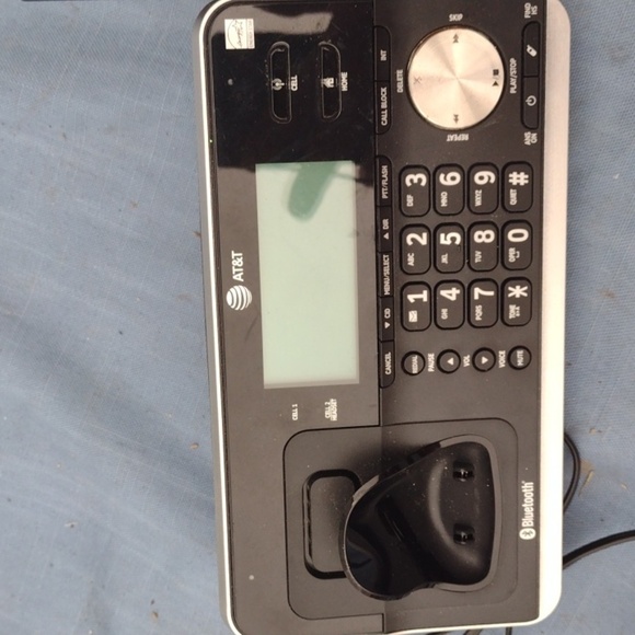 AT&T Bluetooth Black Cordless Phone System NWOT - Picture 2 of 3